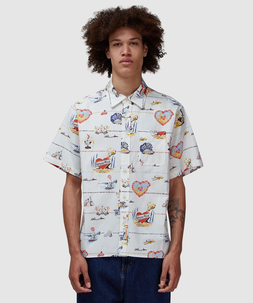 Human Made All Over Print Travel Shirt