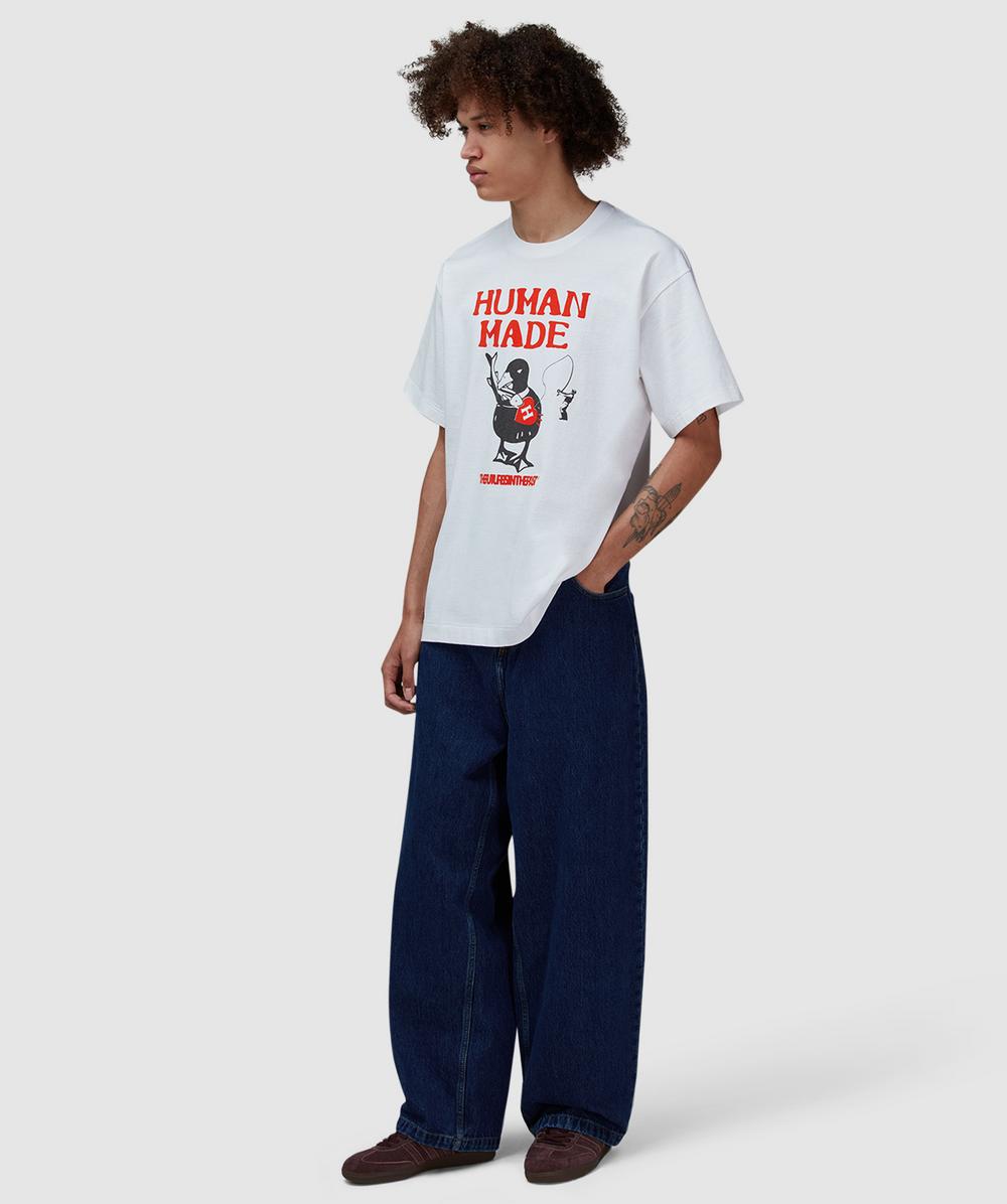Human Made Fishing duck t-shirt | WHITE | SEVENSTORE