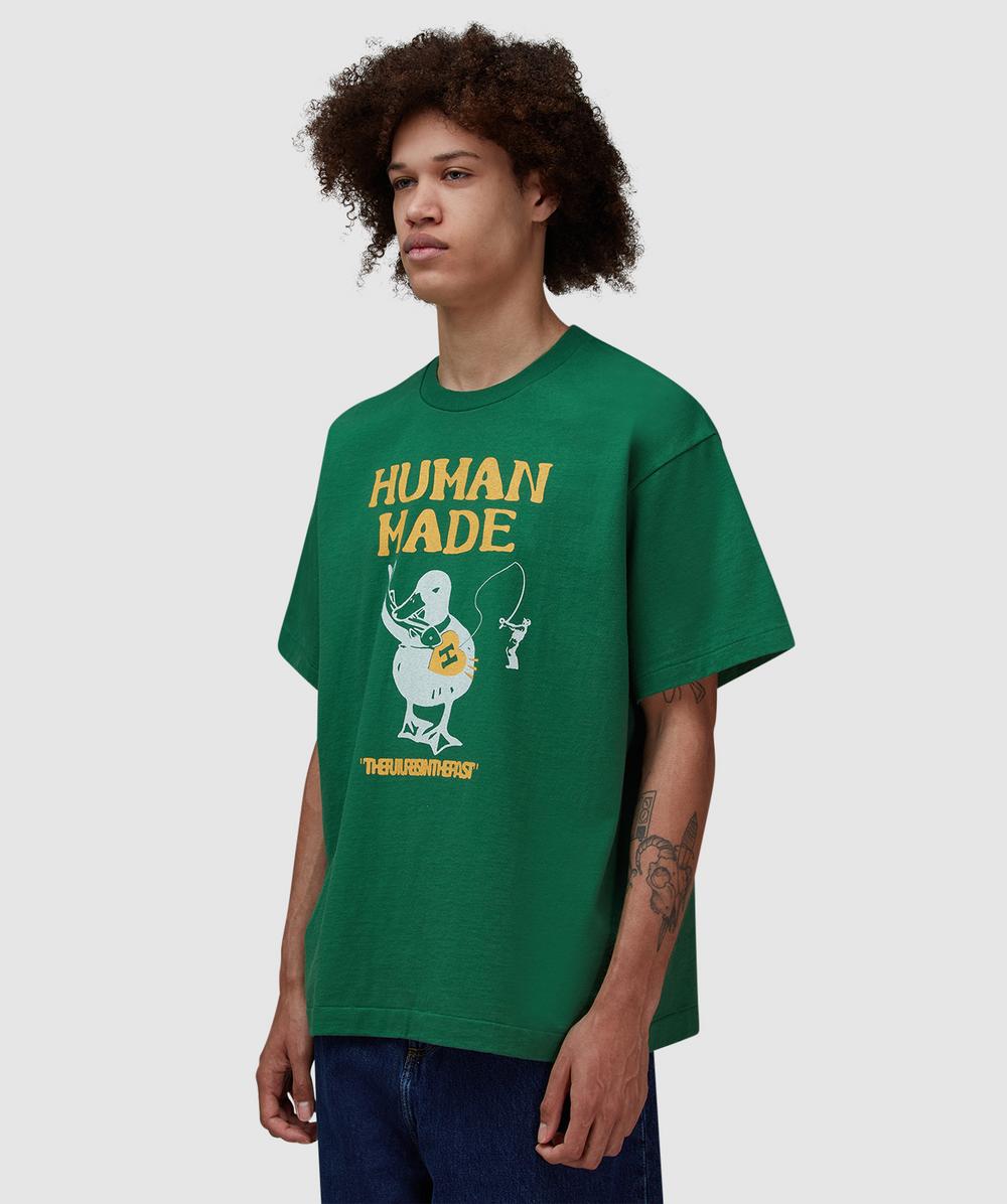 HUMAN MADE○Fishing Duck T-Shirt〇関税送料込 Human Made Fishing duck t-shirt | GREEN | SEVENSTORE