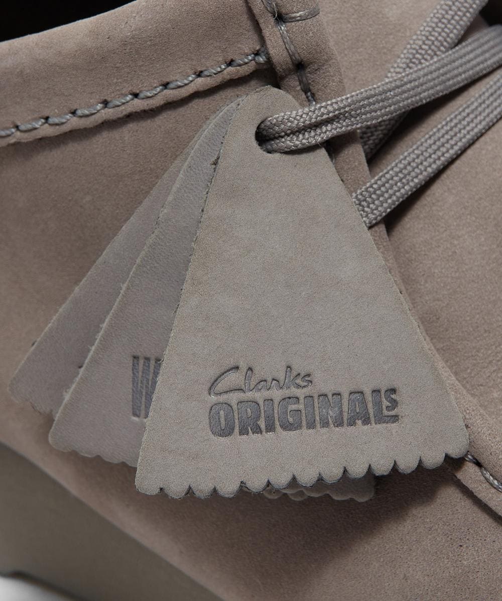 Clarks Originals Wallabee GTX shoe | GREY NUBUCK | SEVENSTORE