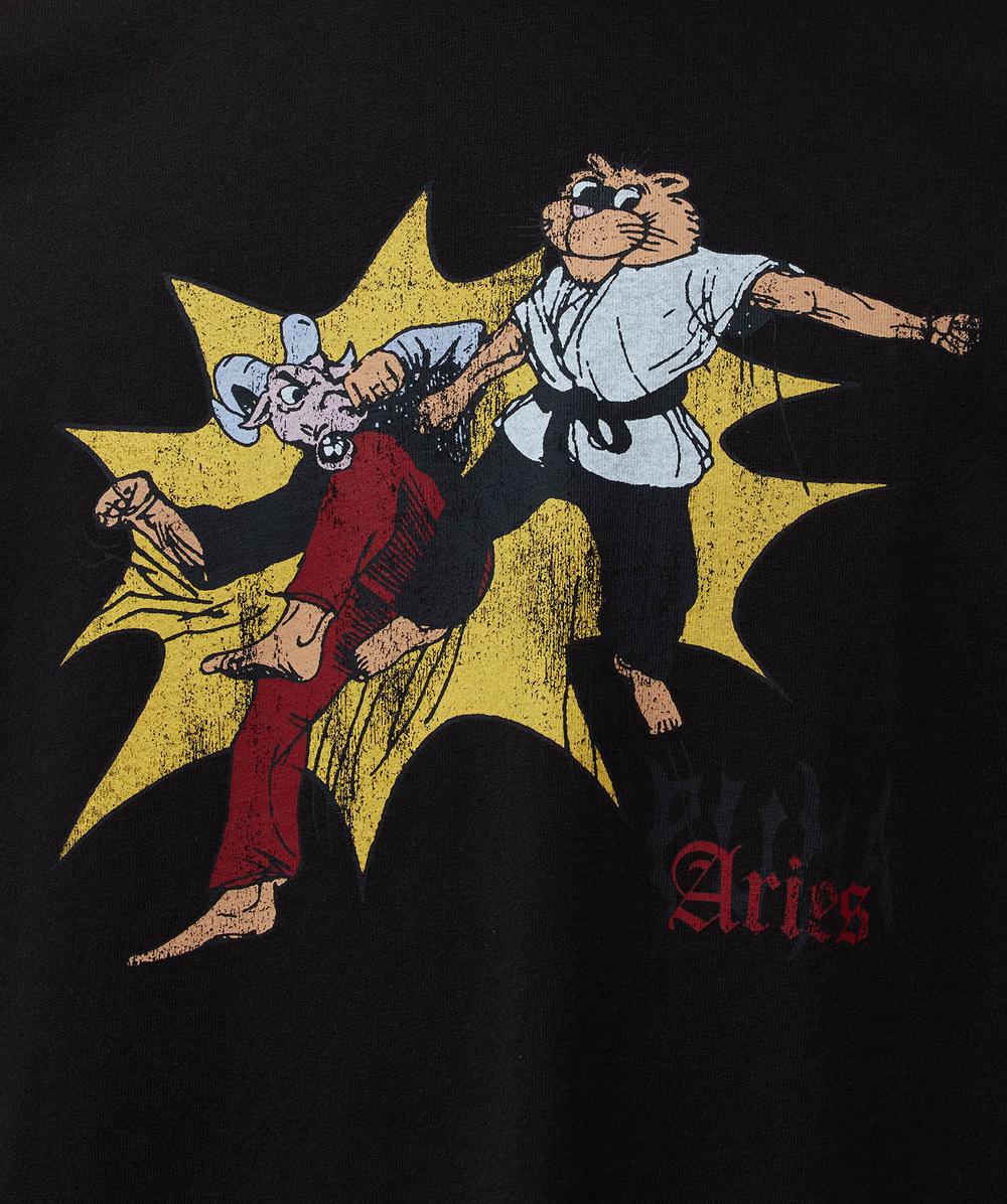 Puma X Aries graphic t-shirt | PUMA BLACK | SEVENSTORE