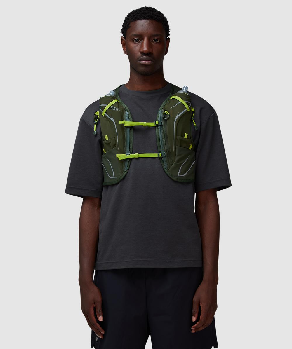 Osprey Duro 6 Hydration Vest (Seaweed Green/Limon - L) - Size L, Unisex