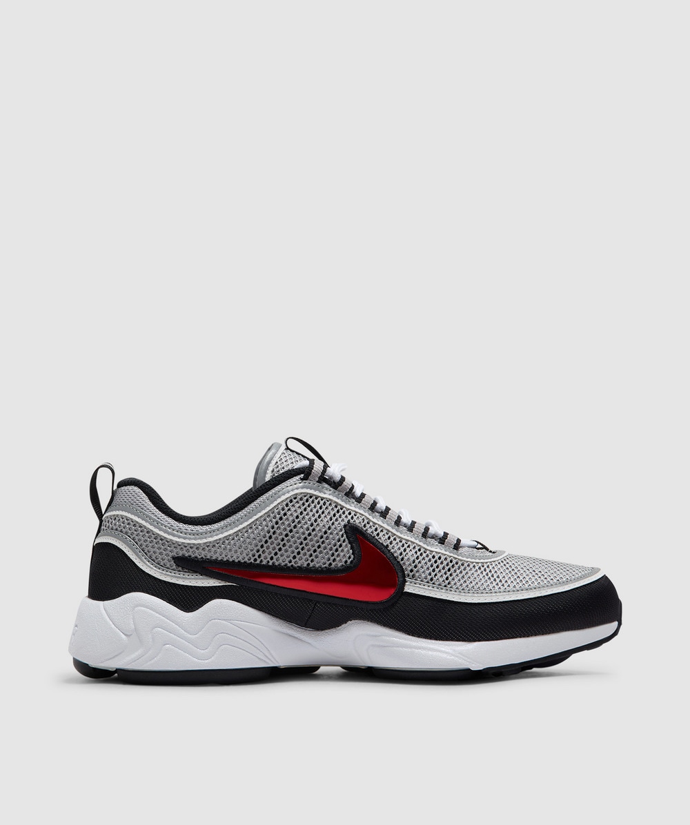 nike spiridon black crimson