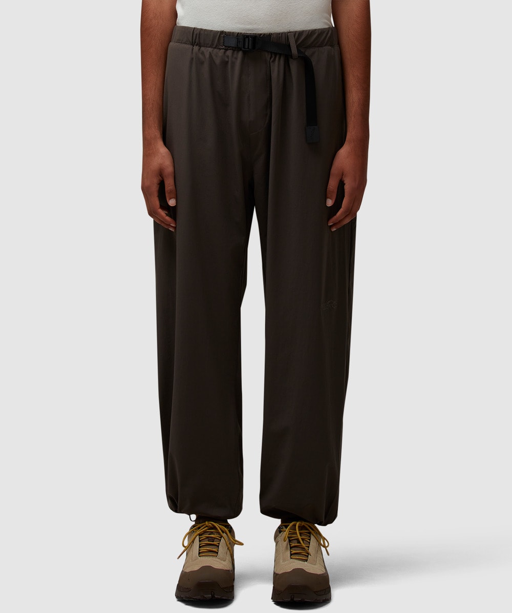 Mellow Clo Everyday Stretch Nylon Pant In Grey