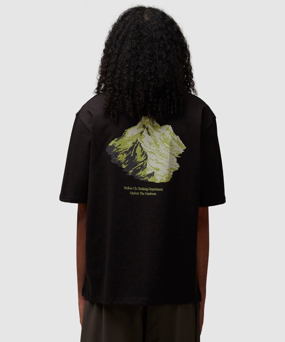 Mellow Clo Trekking T-shirt In Black