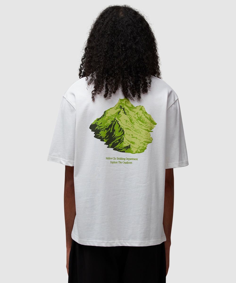 Mellow Clo Trekking T-shirt In White