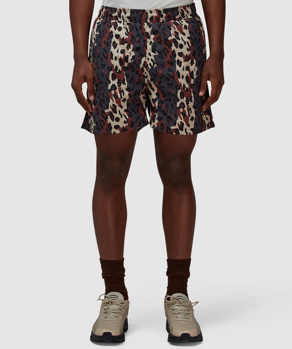 Patta City Leopard Swim Short In Tornado