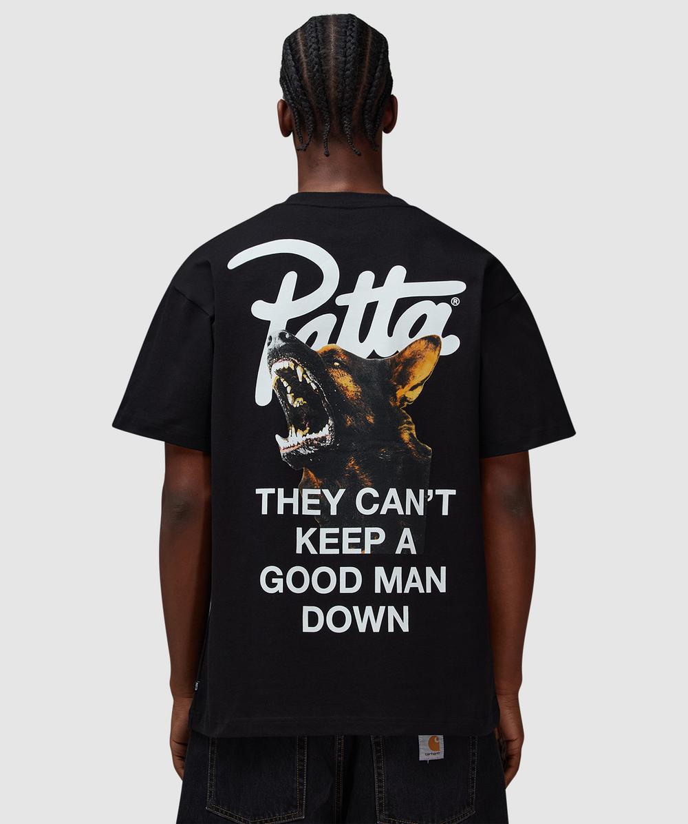 Patta Bark T-shirt In Black