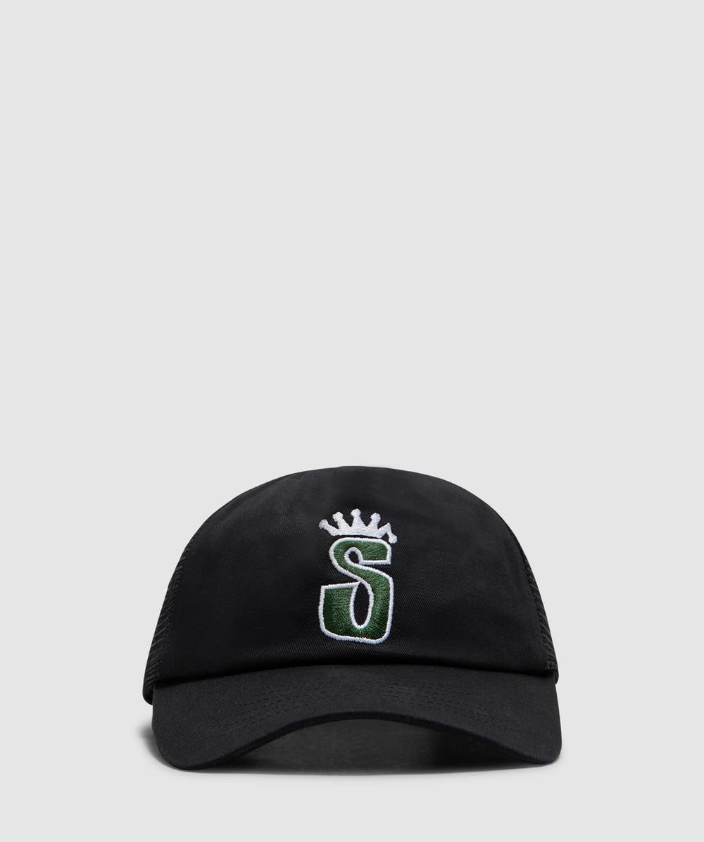 Stüssy Trucker S crown cap | SHADOW BLACK | SEVENSTORE