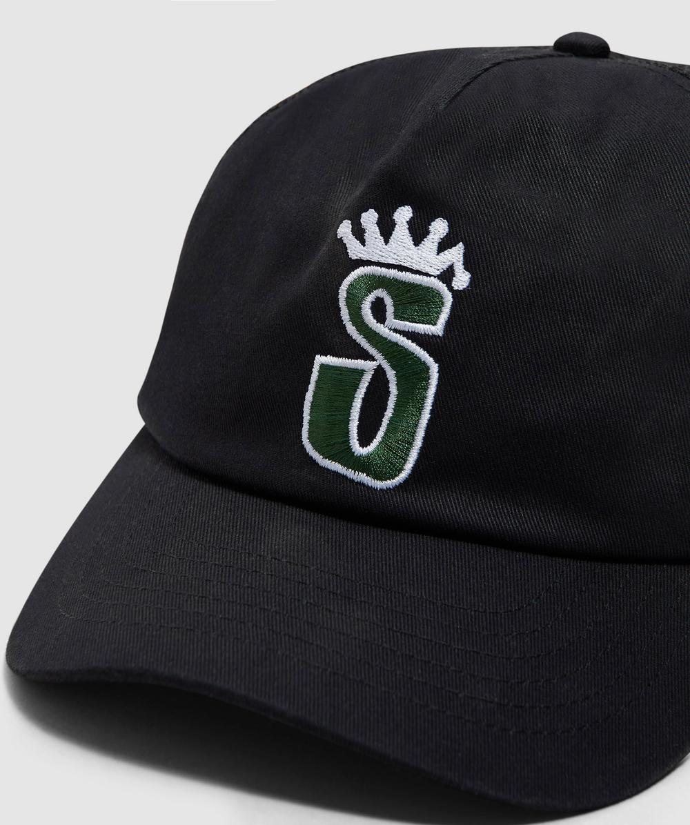 【STUSSY SP25'】Stussy Trucker S Crown Cap Stussy - BLACK TRUCKER S CROWN CAP – LE LABO STORE