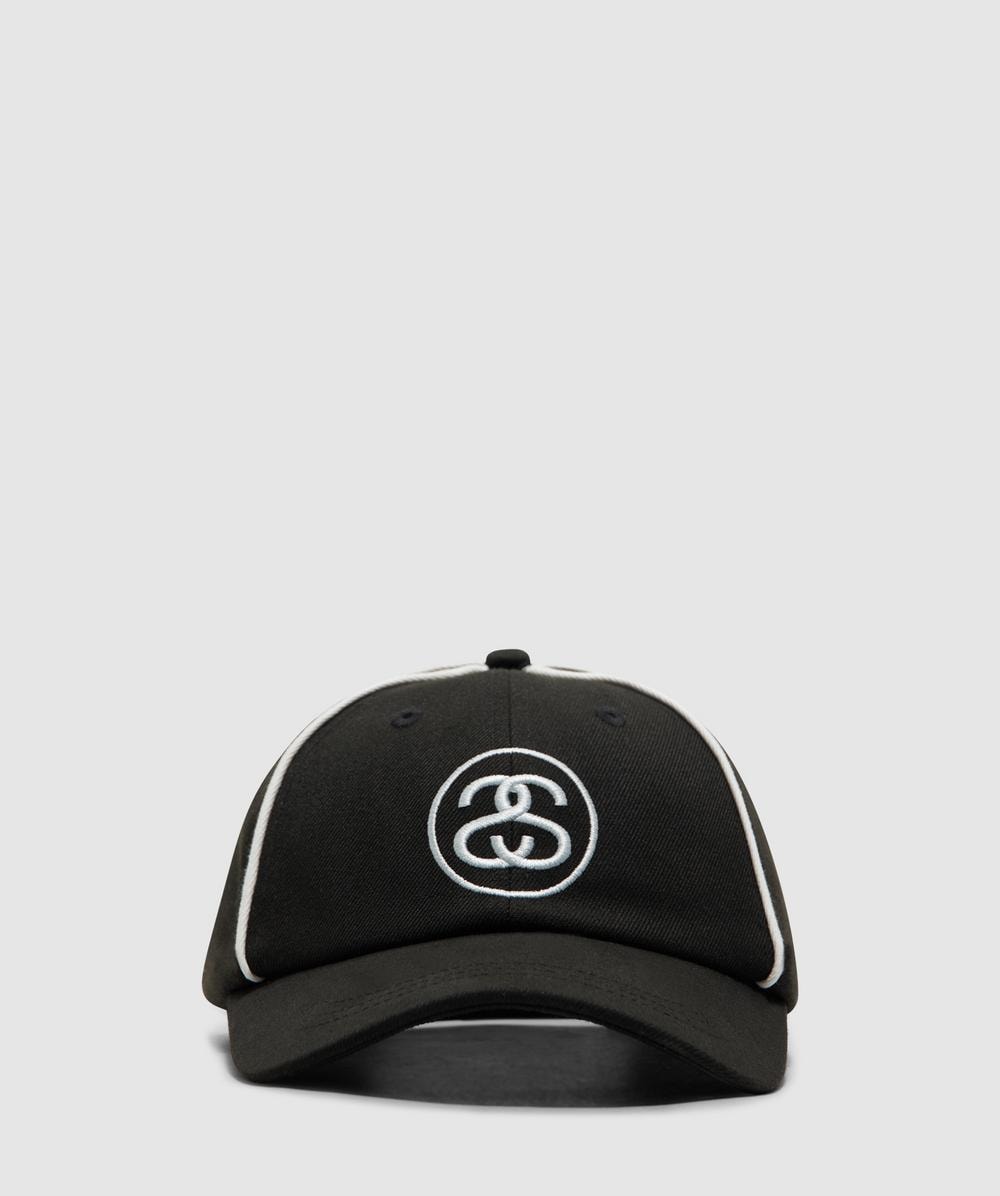 帽子 Stussy Low Profile Contrast Piping Cap Stussy - BONE LOW PROFILE CONTRAST PIPING CAP – LE LABO STORE
