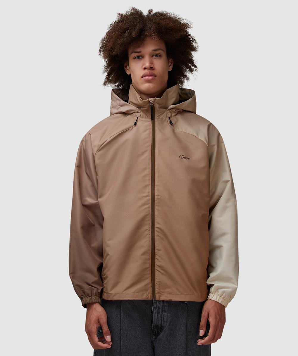 Dime Gradient windbreaker jacket | BROWN | SEVENSTORE