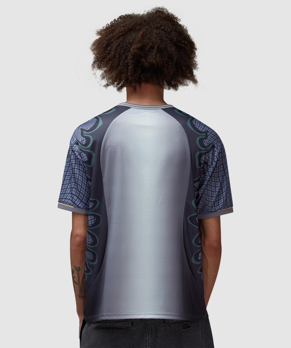 【DIME】 Holy Flame Jersey / Silver Fire DIME HOLY FLAME JERSEY - SILVER FIRE - PLA Skateboarding