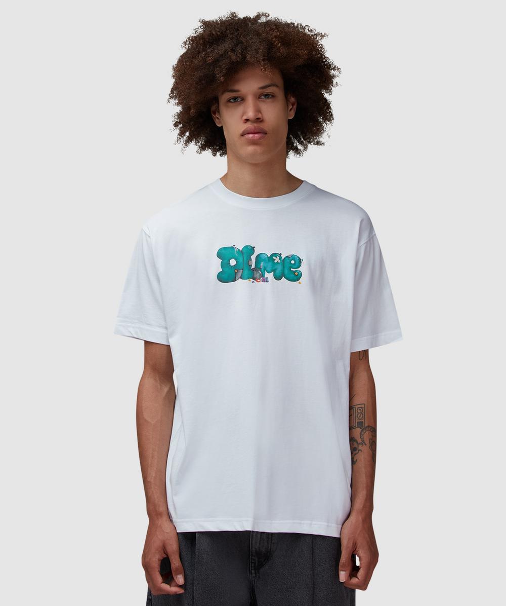 Dime Soft Rock T-Shirt (White - M) - Size M, Unisex