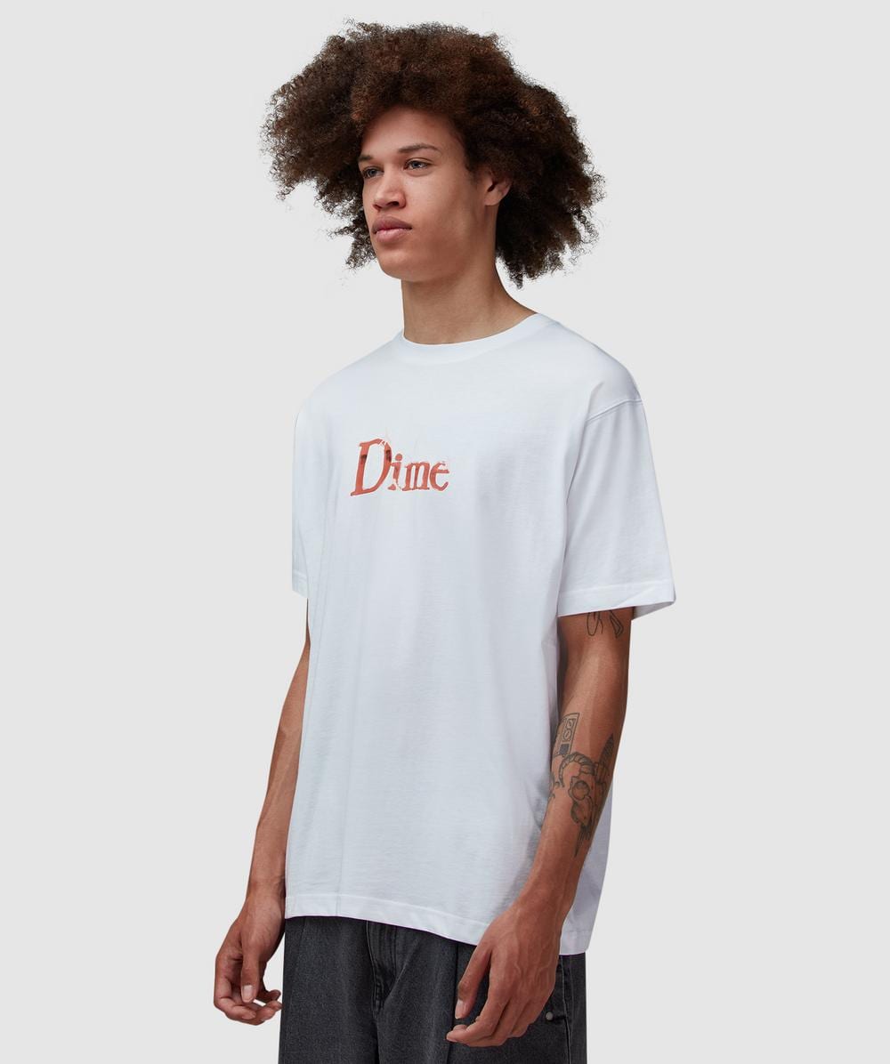 【DIME】 Classic Shiny T-Shirt / White Dime Classic Shiny T-Shirt White | END. (US)