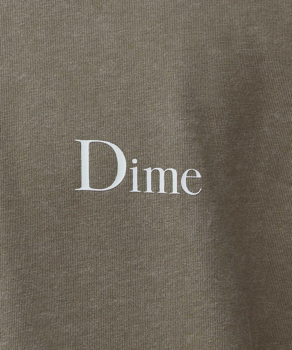 Dime Classic small logo t-shirt | FADED CEMENT | SEVENSTORE