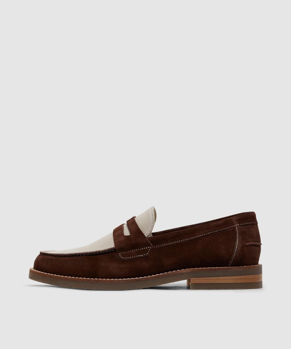 Duke & Dexter Duke + Dexter Wilde Suede Penny Loafer