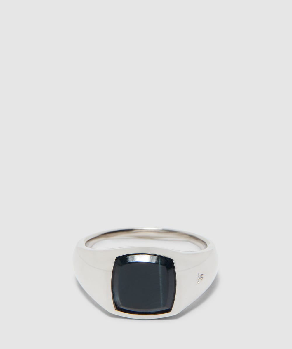 Tom Wood Kay Ring (Silver - 58) - Size 58, Unisex