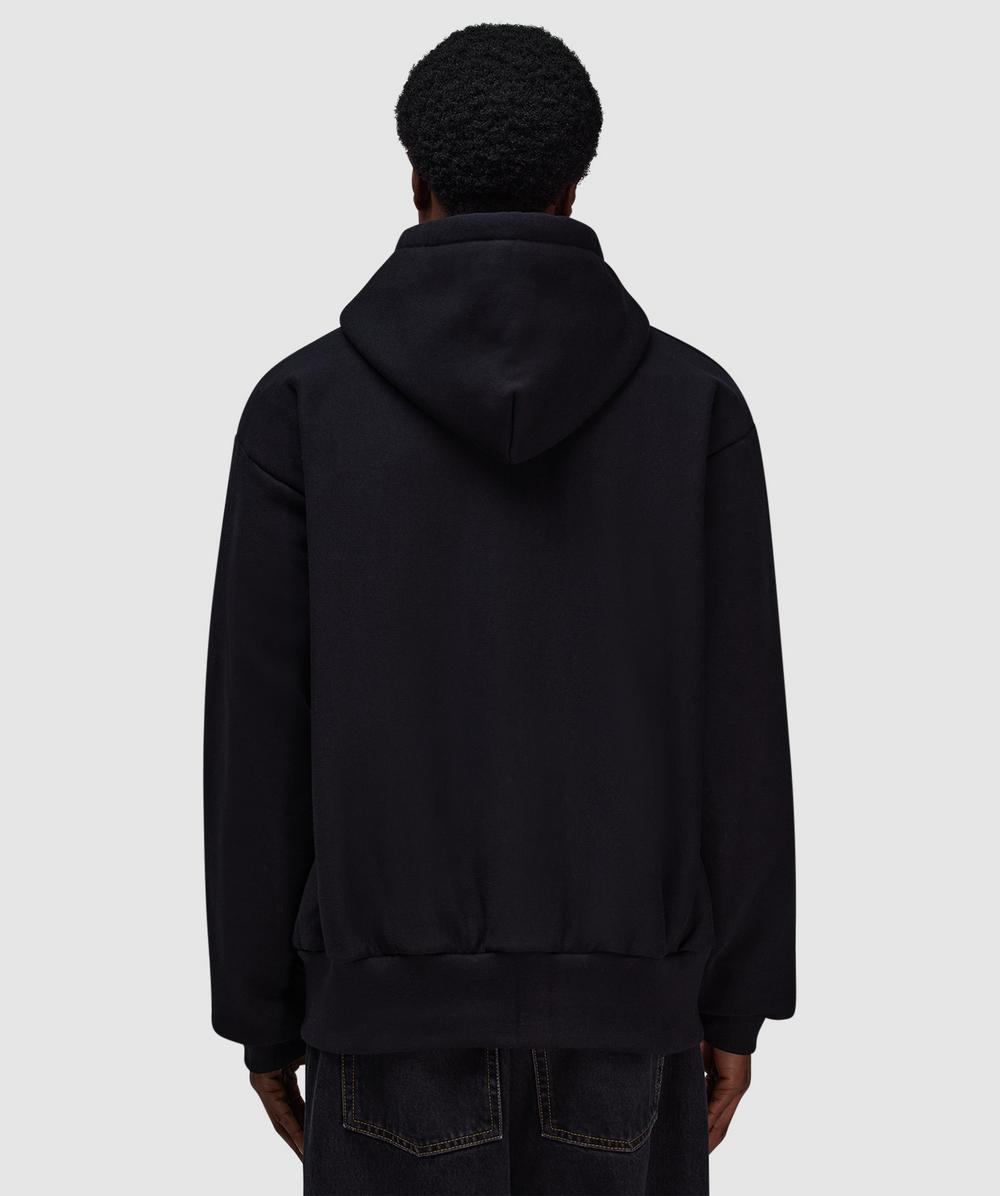 トップス SLON HODDIE SIZE (US L) CAMBER BODY BLK CAMBER USA - ZIP CROSS KNIT HOODIE BLACK – LE LABO STORE