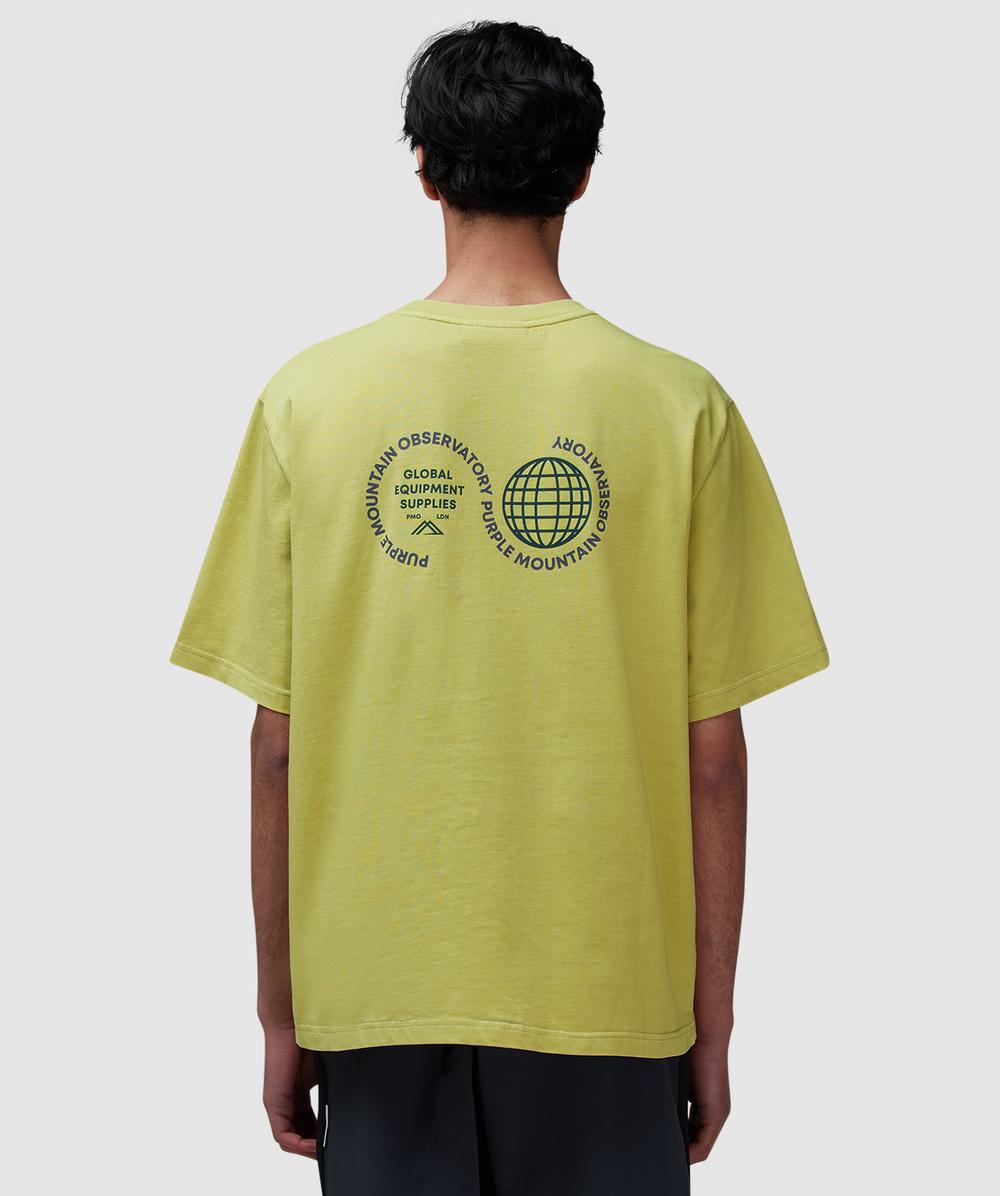 Purple Mountain Observatory Globe T-shirt In Yellow