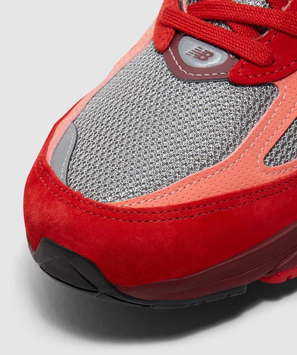 New Balance MIUS 990v6 sneaker | RED/GREY | SEVENSTORE