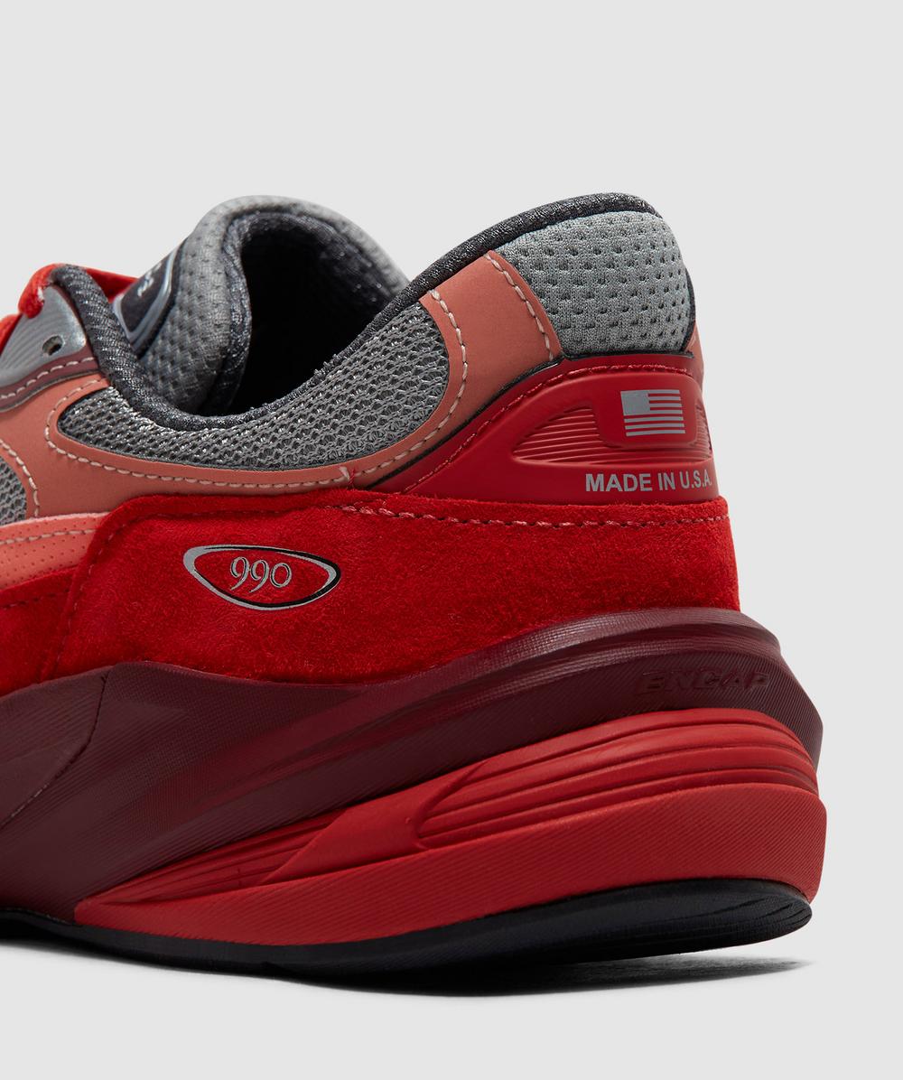 New Balance MIUS 990v6 sneaker | RED/GREY | SEVENSTORE