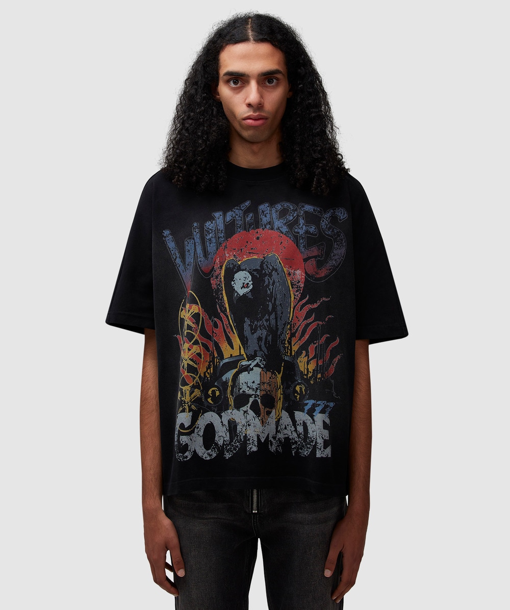 Godmade Clo Scavenger T-shirt In Black