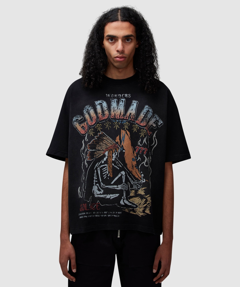 GODMADE CLO Solace T-Shirt (Black - S) - Size S, Unisex