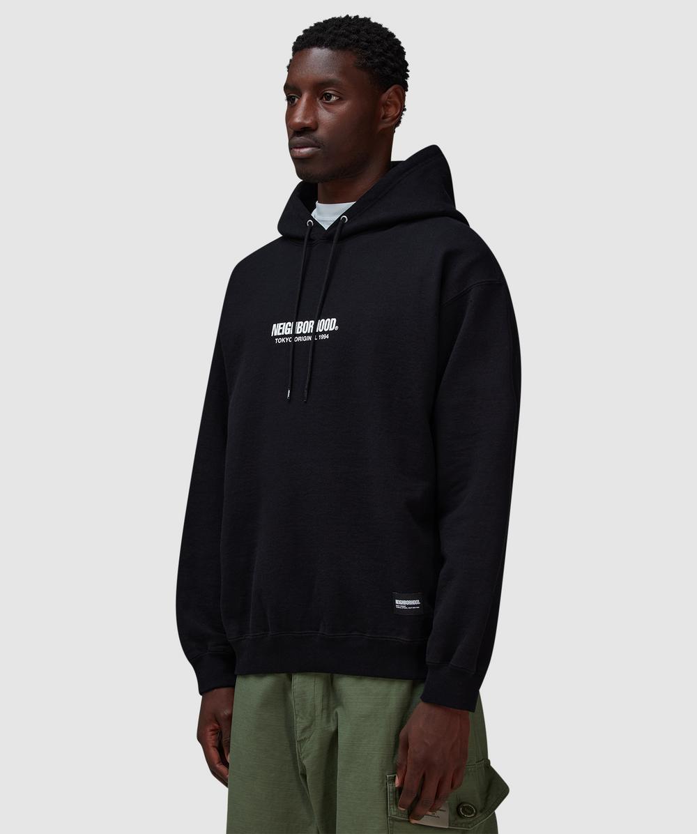 Neighborhood Solid sweat hoodie | BLACK | SEVENSTORE