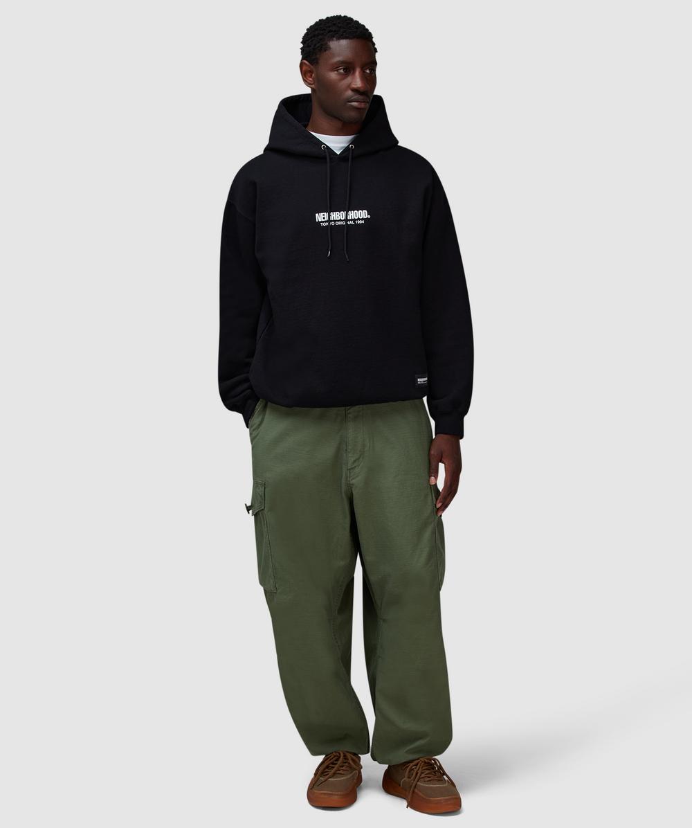 Neighborhood Solid sweat hoodie | BLACK | SEVENSTORE