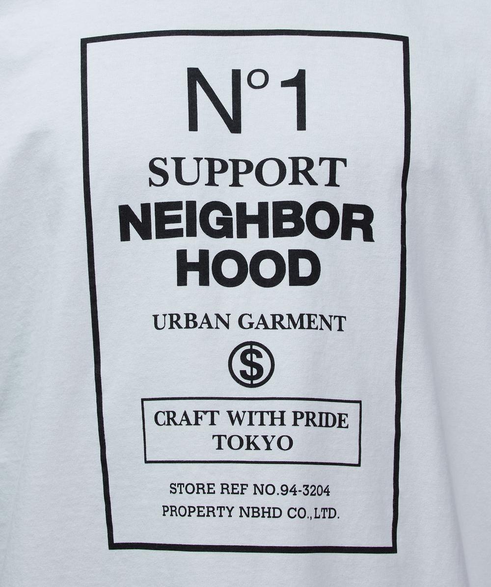 Neighborhood NH ss-15 t-shirt | WHITE | SEVENSTORE