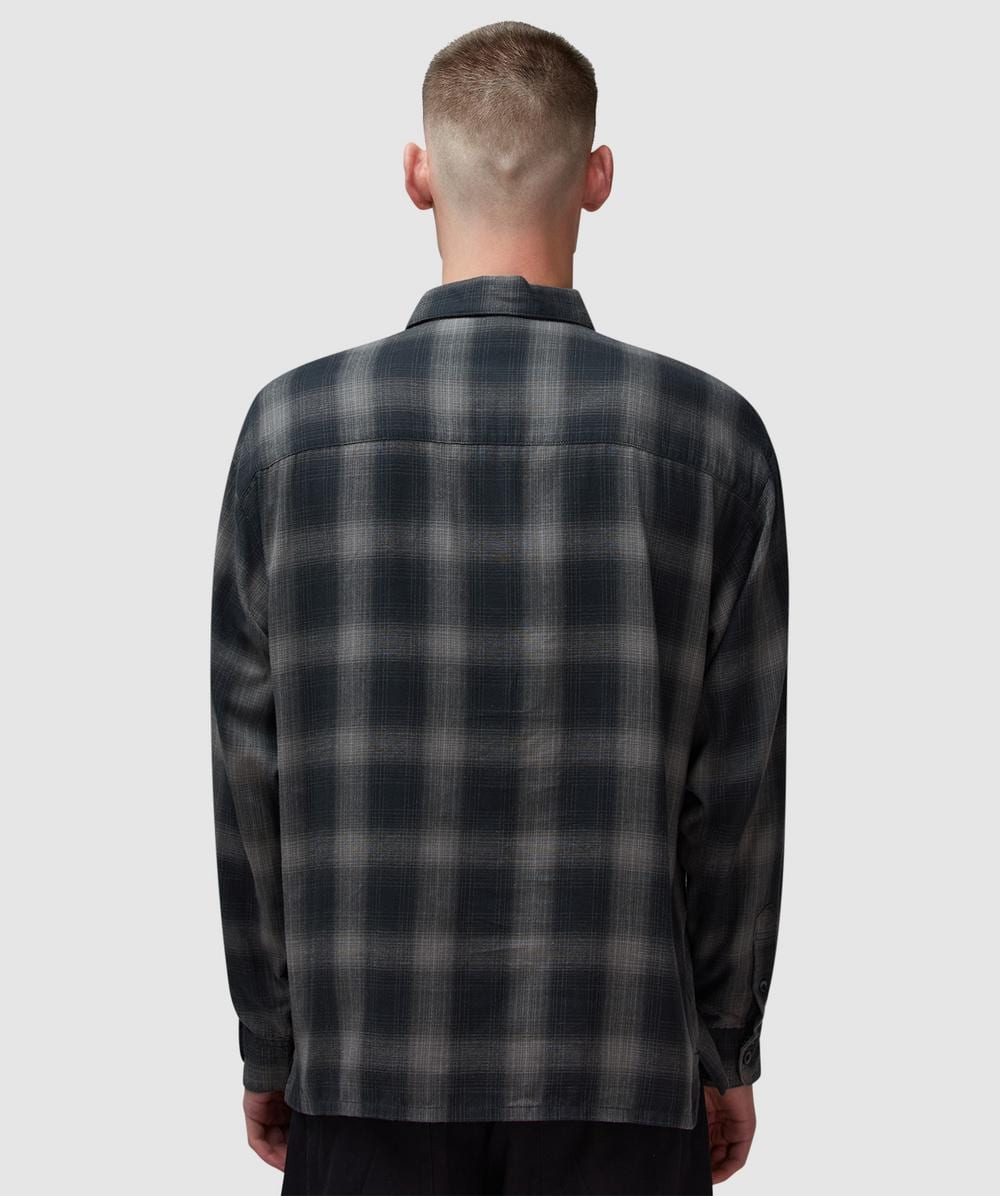 トップス 00s neighborhood check shirt Neighborhood Hombre check shirt | BLACK×GREY | SEVENSTORE