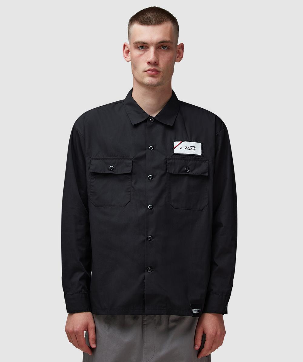 Neighborhood Classic Work Shirt (Black - M) - Size M, Male