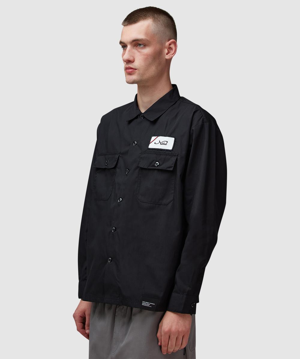 NEIGHBORHOOD CLASSIC WORK C-SHIRT ワークシャツ Black Classic Work Shirt by Neighborhood on Sale