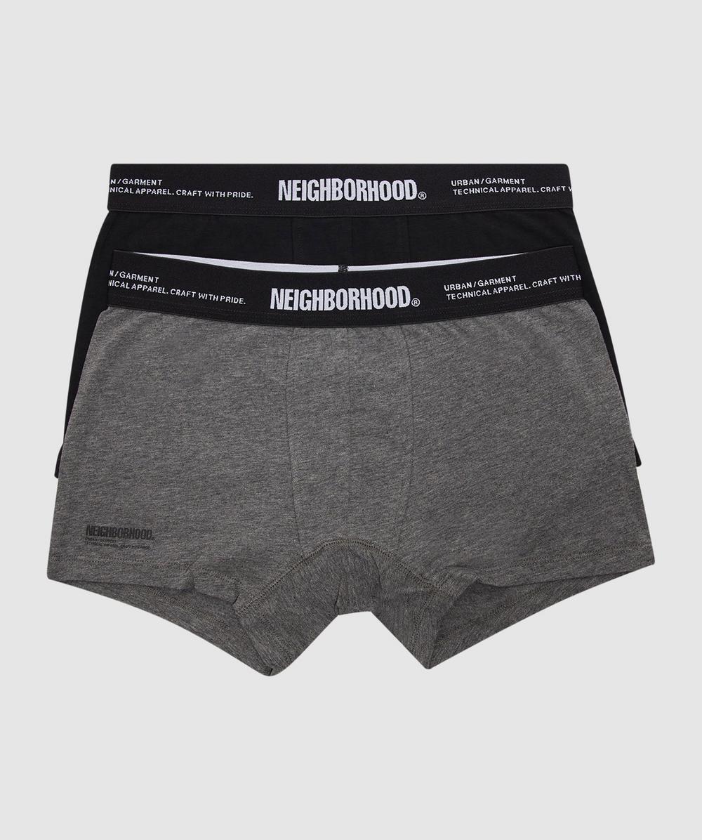 Neighborhood 2 Pack Boxer Short In Black