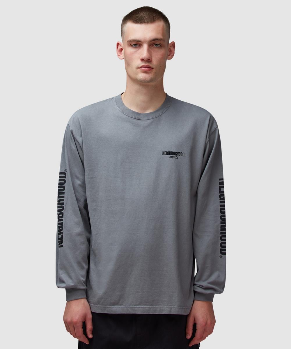 Neighborhood Nh Ls-1 T-Shirt (Grey - S) - Size S, Unisex