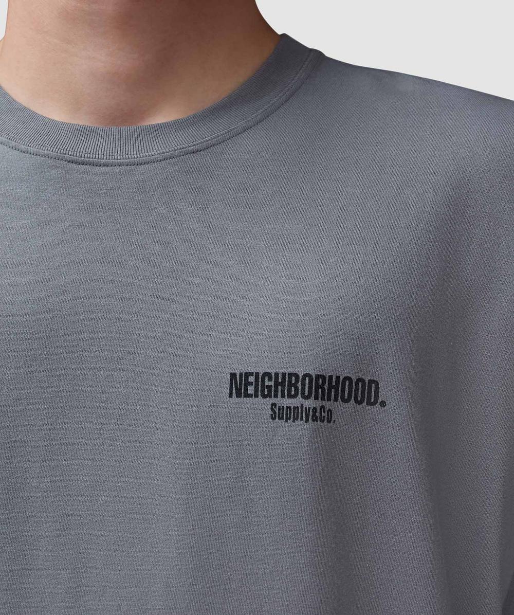 大人気☆【NEIGHBORHOOD】SRL . T-Shirt LS-1 Neighborhood Long Sleeve LS-1 T-Shirt Grey | END. (TW)