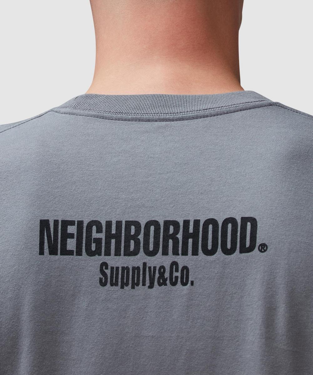 Neighborhood NH ls-1 t-shirt | GREY | SEVENSTORE