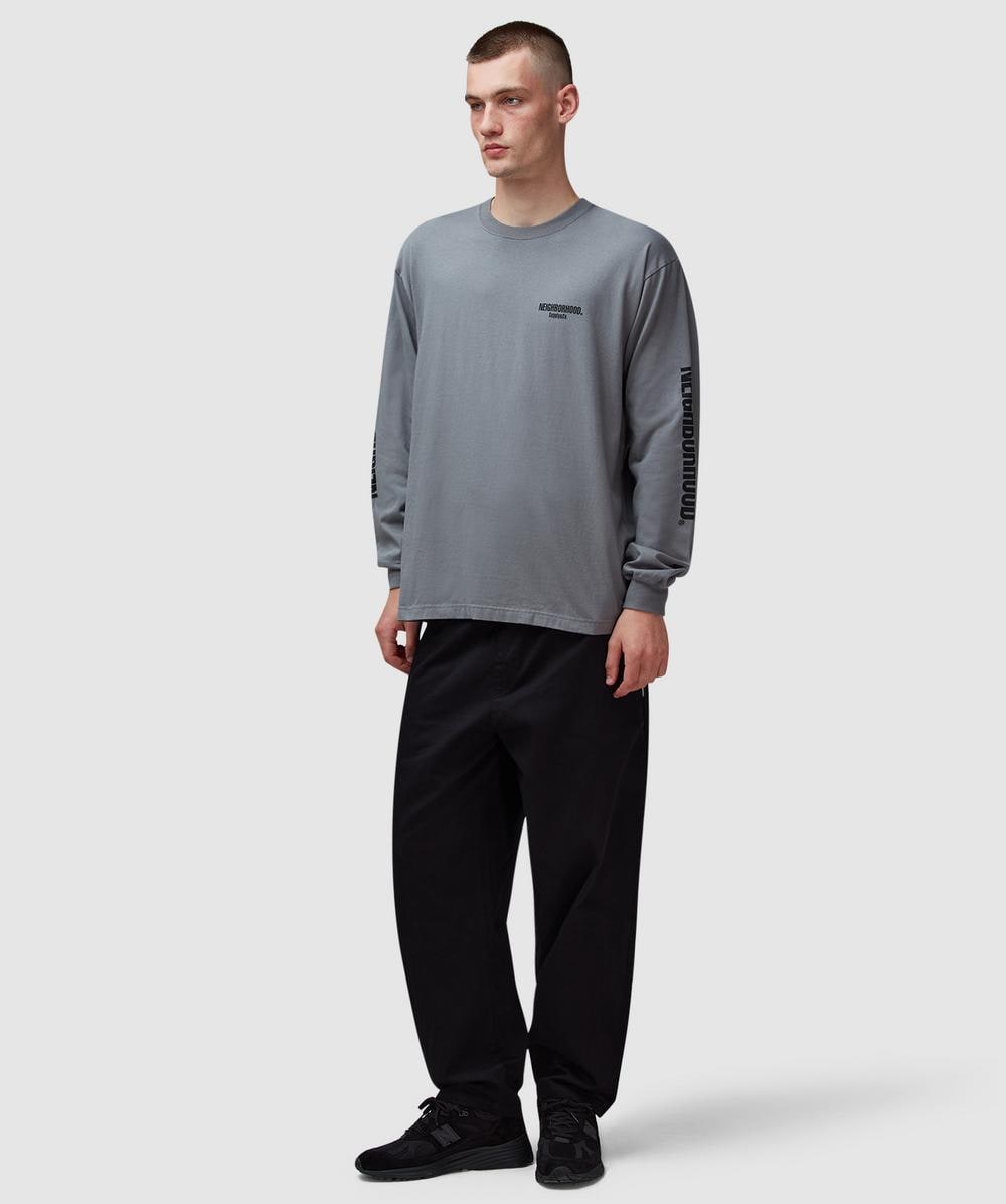 Neighborhood NH ls-1 t-shirt | GREY | SEVENSTORE
