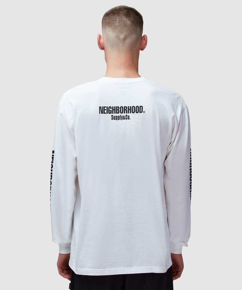 Neighborhood NH long sleeve t-shirt | WHITE | SEVENSTORE