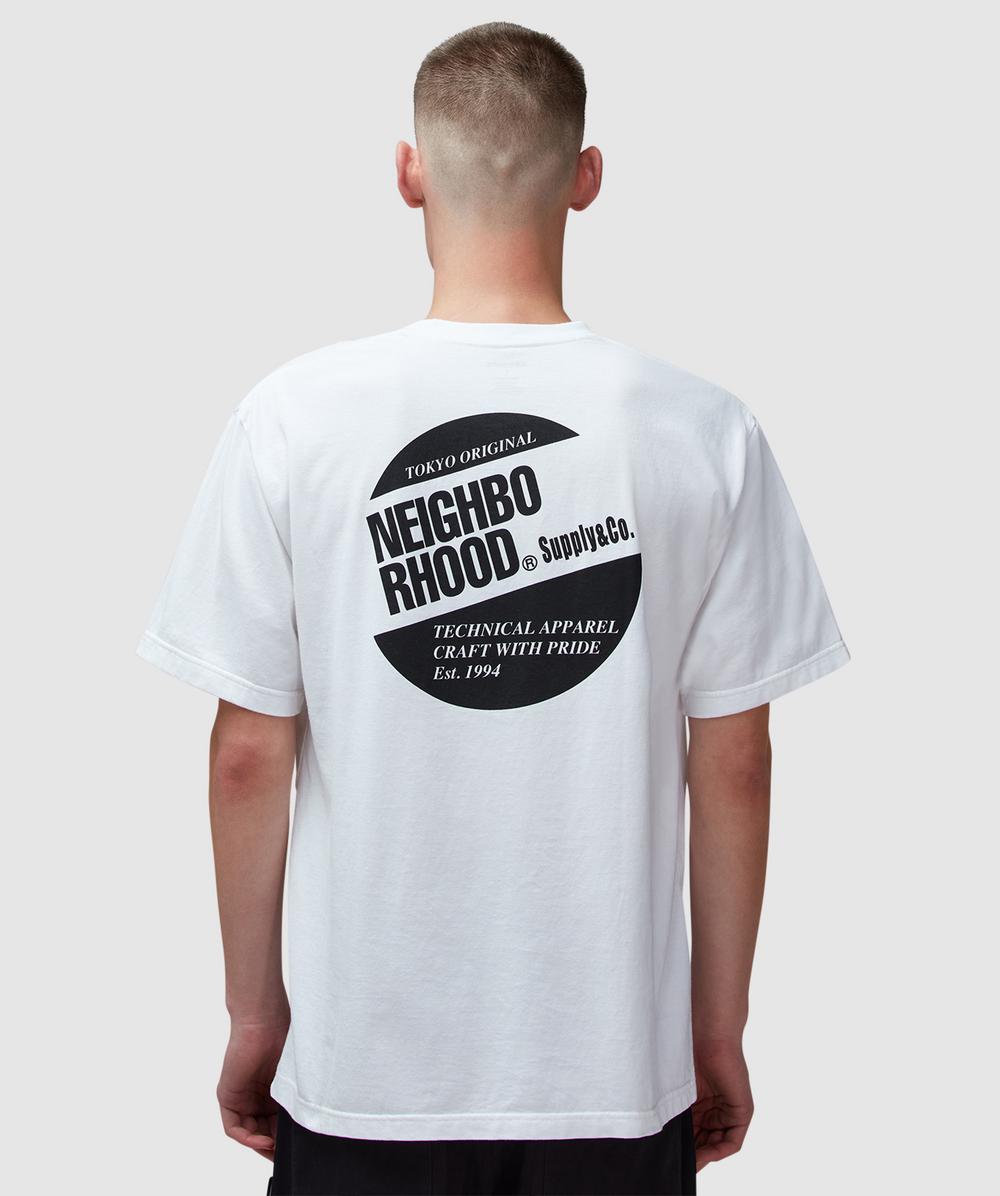 Neighborhood Nh Ss-2 T-Shirt (White�Black - S) - Size S, Unisex