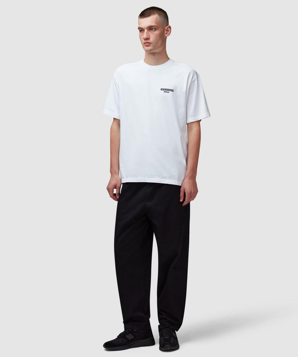 Neighborhood NH ss-2 t-shirt | WHITE×BLACK | SEVENSTORE