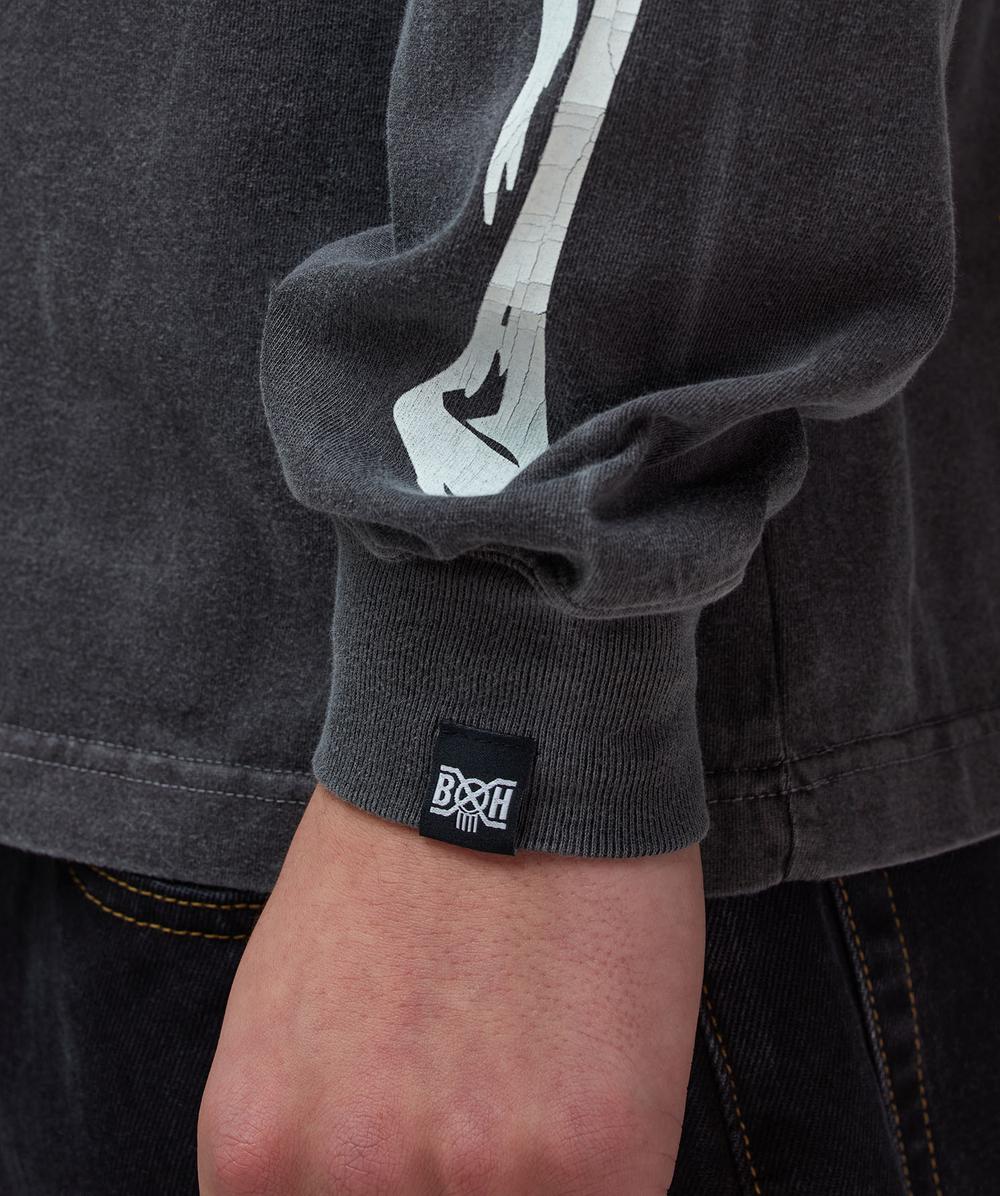 NEIGHBORHOOD × BOUNTY HUNTER . TEE LS-1 Neighborhood Nh x bounty hunter tee ls-1 Black - GRADUATE