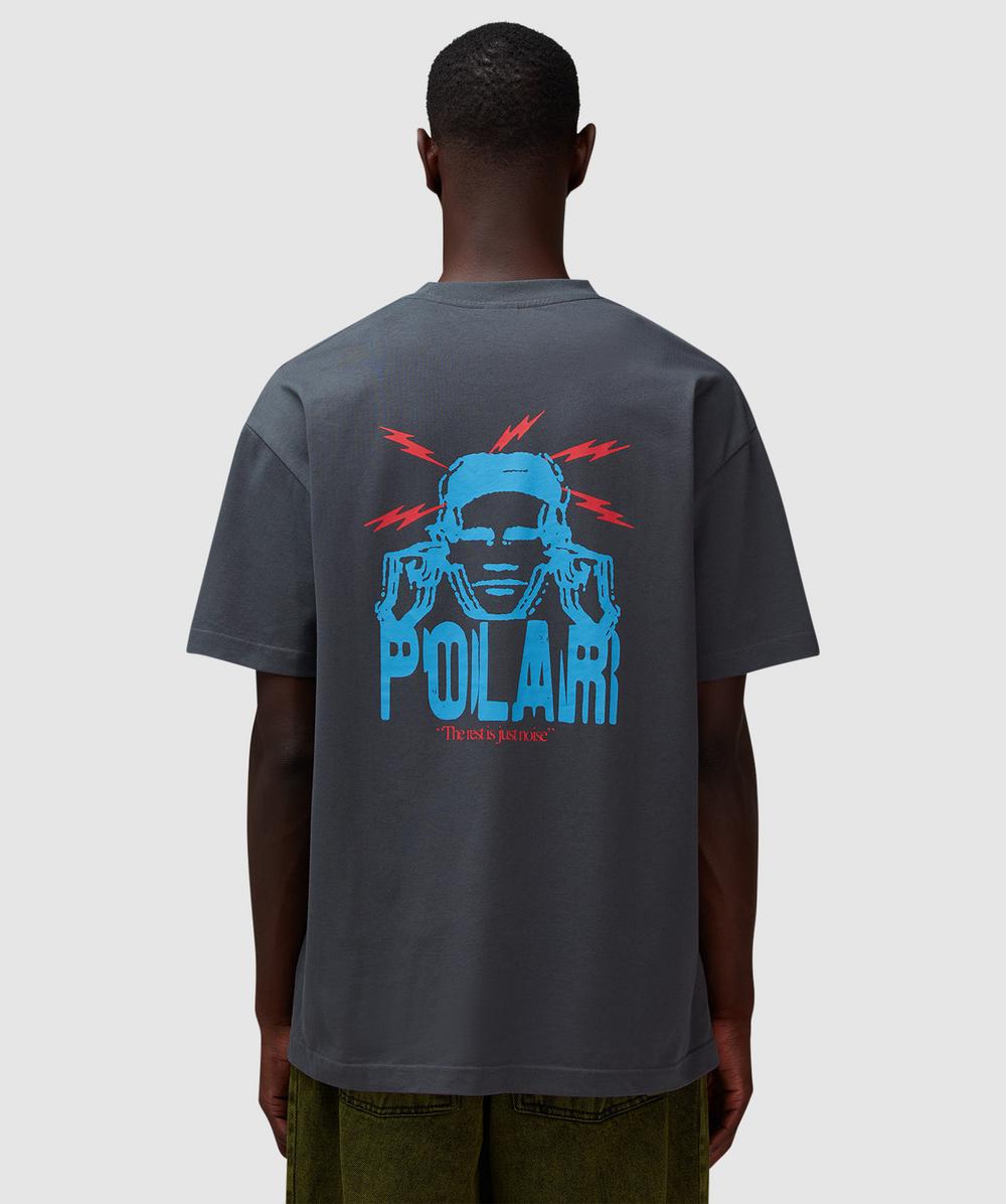 Polar Skate Co Noise T-shirt In Gray