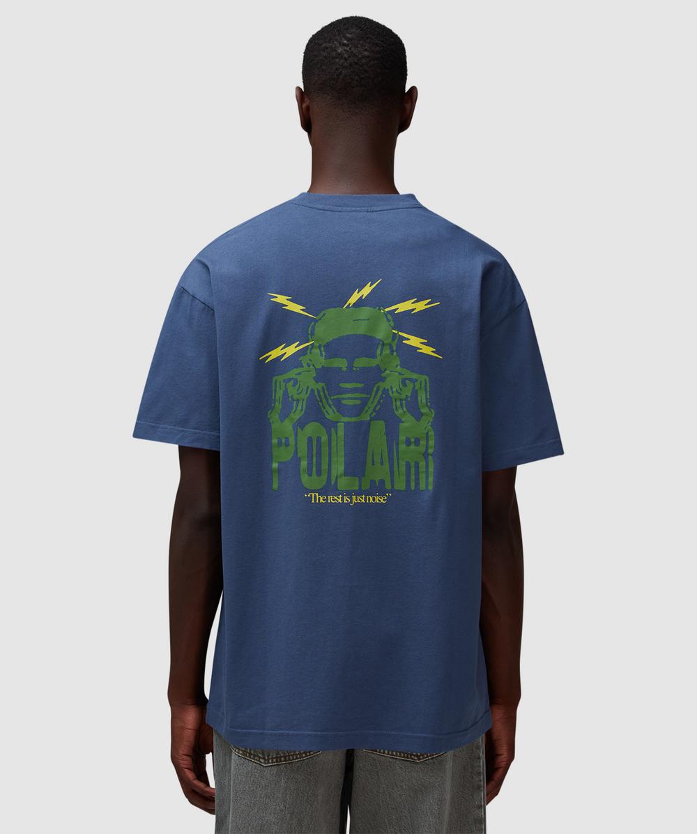 Polar Skate Co Noise T-shirt In Blue