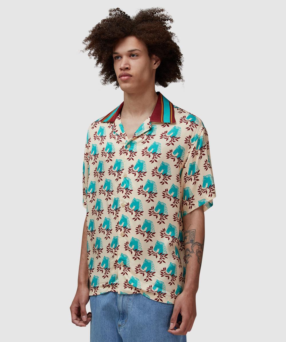 Drôle de Monsieur Polo shirt | LIGHT BEIGE | SEVENSTORE