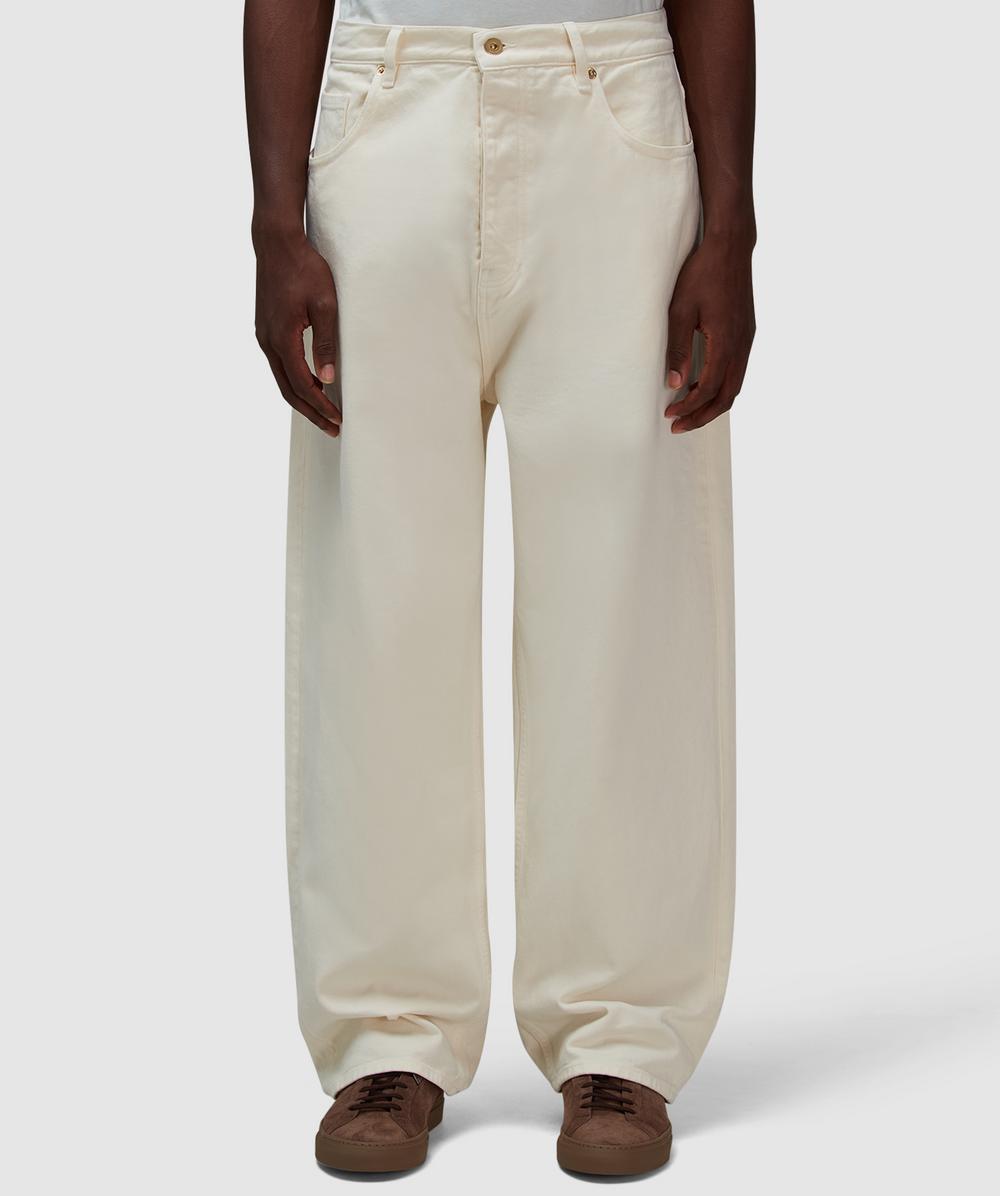 Drôle de Monsieur Baggy Jean (Off White - L) - Size L, Male