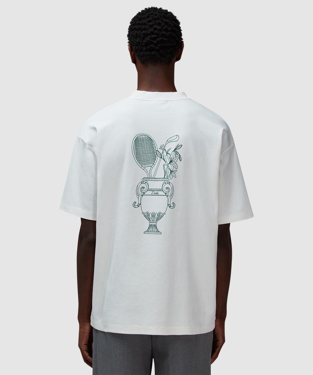 Drôle de Monsieur Medicis Sport T-Shirt (Off White - L) - Size L, Unisex