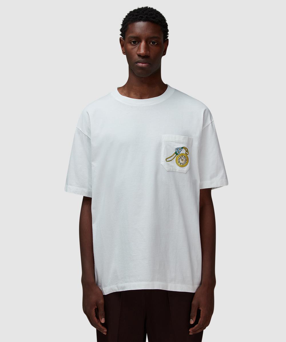 Drôle de Monsieur Gousset T-Shirt (Off White - S) - Size S, Unisex