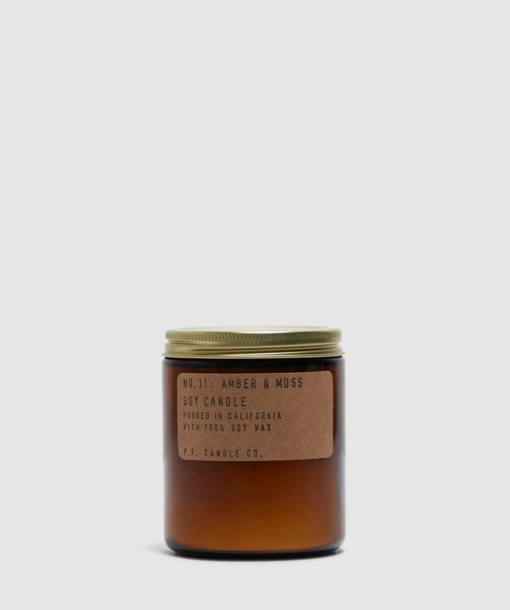 P.F. Candle Co No.11 Amber & Moss Candle 7.2Oz (Brown - One Size) - Size ONE SIZE, Unisex